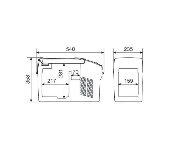 Dometic Nevera Portatil de Compresor CoolFreeze CDF-11