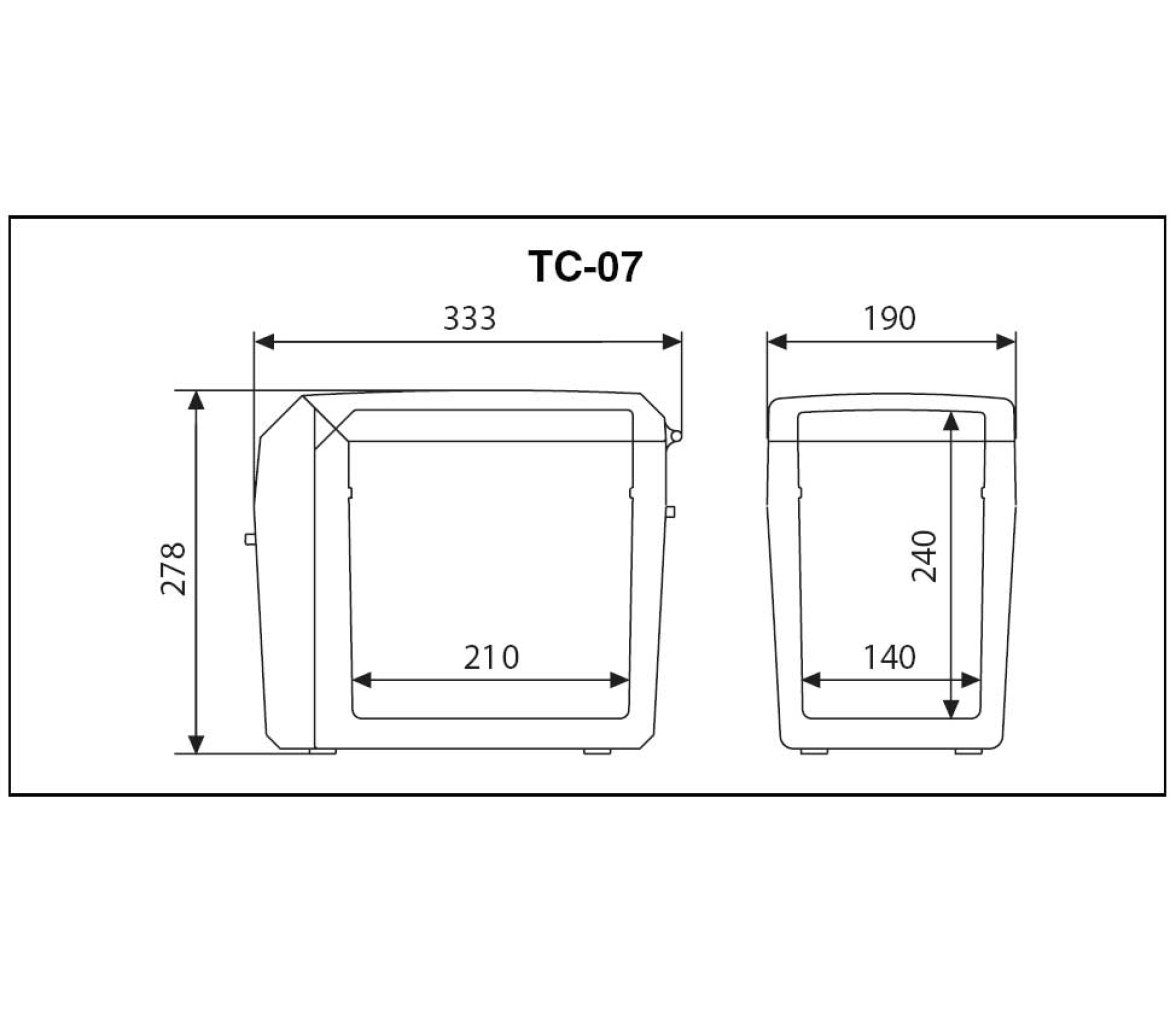 Dometic Nevera Portatil Termoelectrica TropiCool TC-07