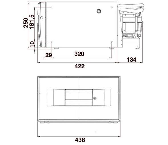 Dometic Nevera Fija de Compresor CoolMatic CD 20