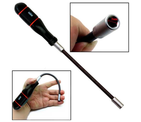 NORMA Destornillador Flexible para Abrazaderas