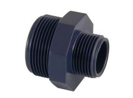 Norma Racor Reductor de Plástico Macho - Macho