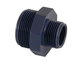 Plastic Reducer Fitting Male - Male: