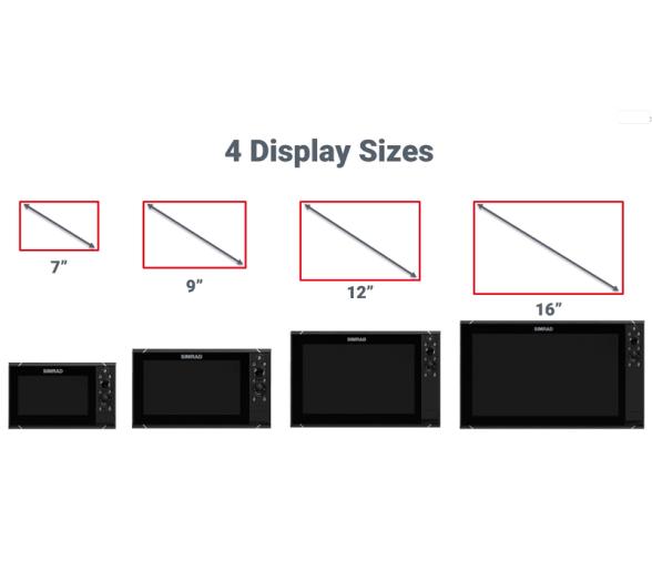 Simrad Nss7 Evo3 Pantalla multifunción combinada,mapa mundial básico