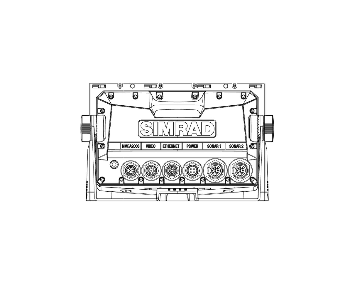 Simrad Nss7 Evo3 Pantalla multifunción combinada,mapa mundial básico