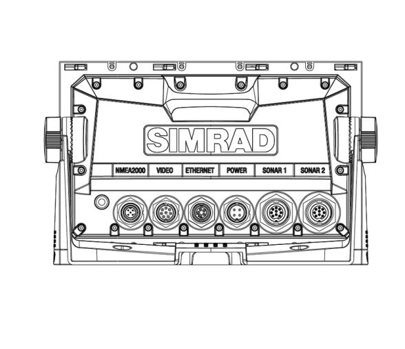 Simrad Nss7 Evo3 Pantalla multifunción combinada,mapa mundial básico