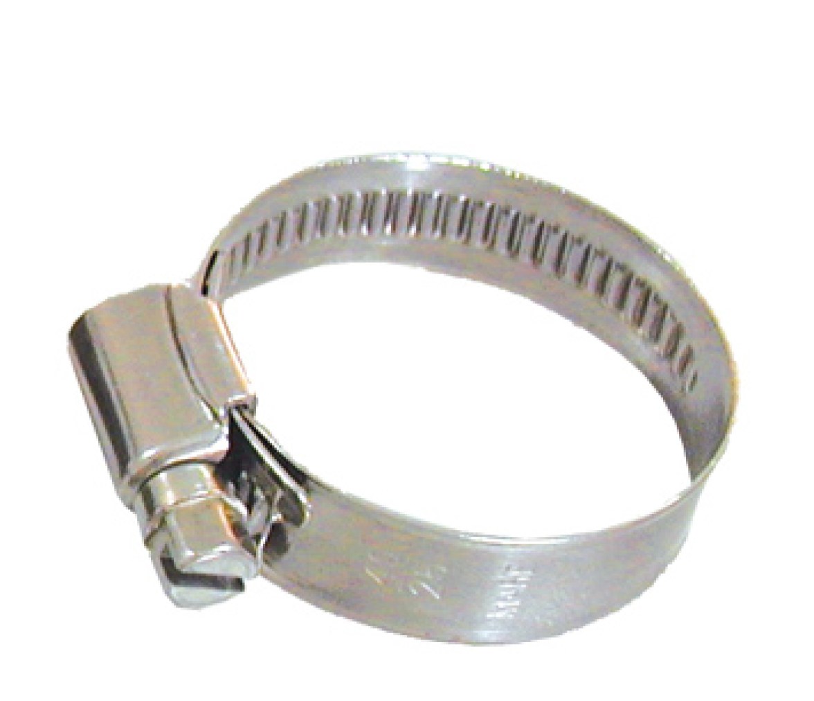 Abrazadera Nuova Rade INOX 304, banda 9 mm, diám. 8-16 mm