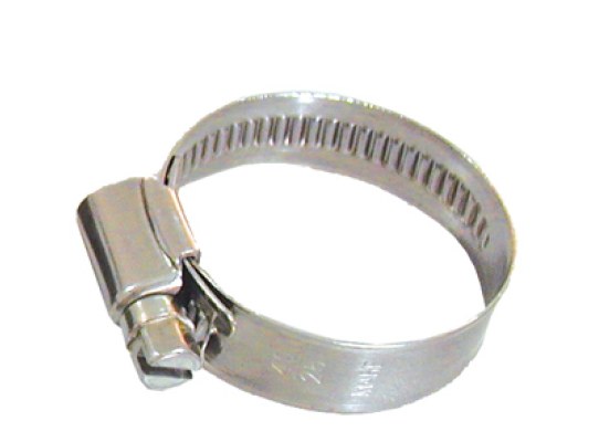 Abrazadera Nuova Rade INOX 304, banda 9 mm, diám. 8-16 mm