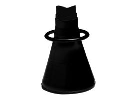 Nuova Rade Batiscopio Negro Desmontable Aquascope