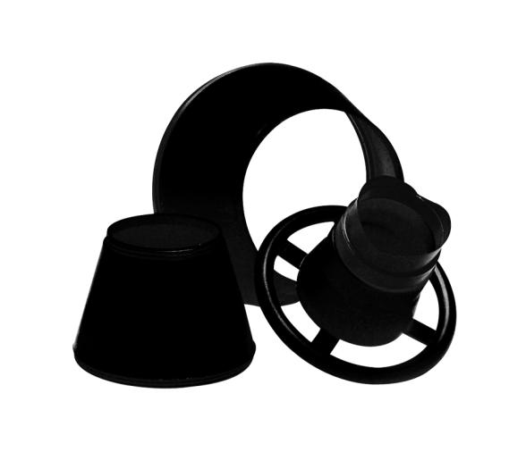 Nuova Rade Batiscopio Negro Desmontable Aquascope