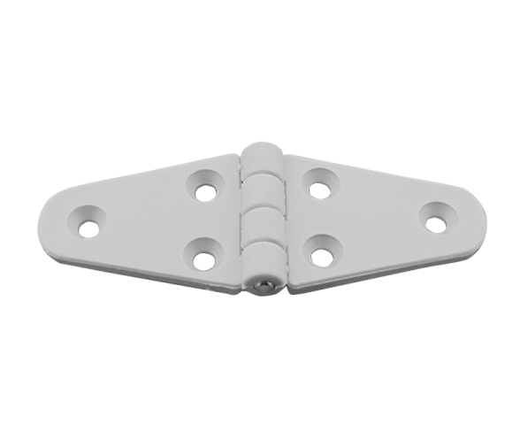 Nuova Rade Bisagra poliamida blanca Doble Ovalada 135 x 40