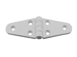 Nuova Rade Bisagra poliamida blanco Doble Ovalada 100 x 40