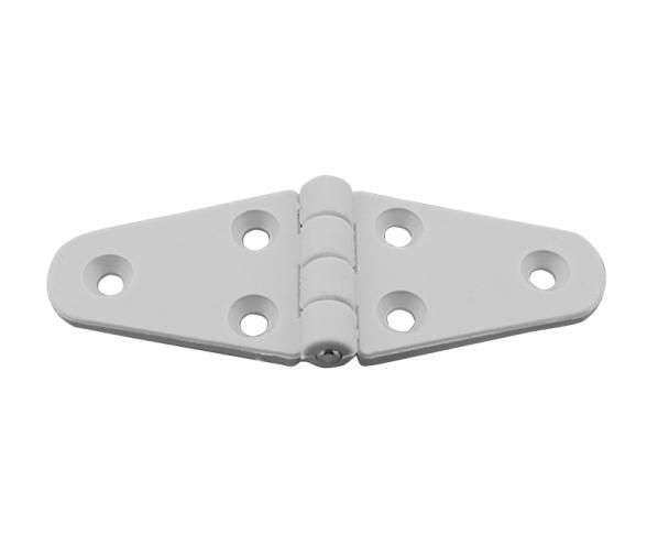 Nuova Rade Bisagra poliamida blanco Doble Ovalada 100 x 40