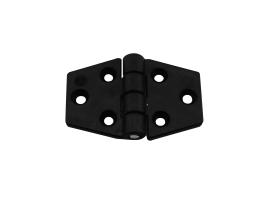 Nuova Rade Hexagonal black poliamida Hinge 63 x 40
