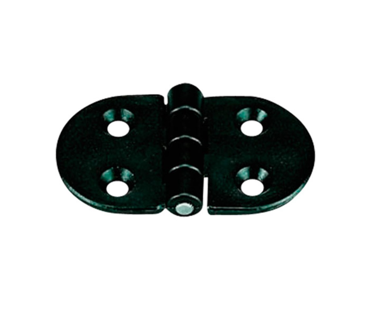 Nuova Rade Bisagra poliamida negro Redonda 70 x 40