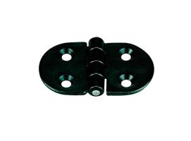 Nuova Rade Bisagra poliamida negro Redonda 70 x 40