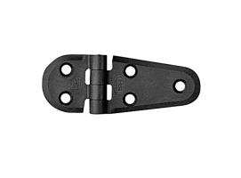 Nuova Rade Bisagra poliamida negro Semi Ovalada 90 x 40