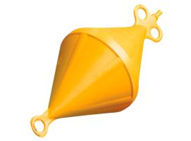 Nuova Rade Boya Amarre Biconica 32 cm Amarilla