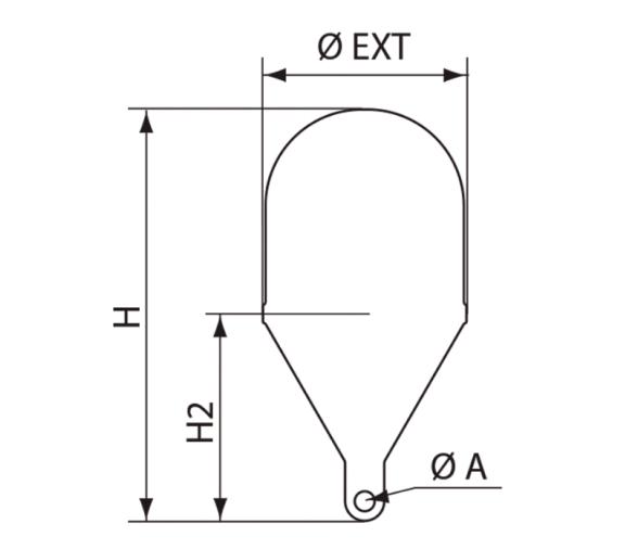 Nuova Rade Boya Señalizacion Esferica