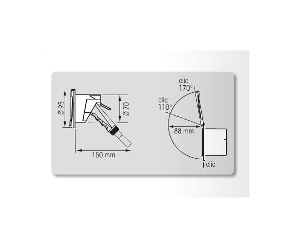 Nuova Rade Caja Simple para Ducha
