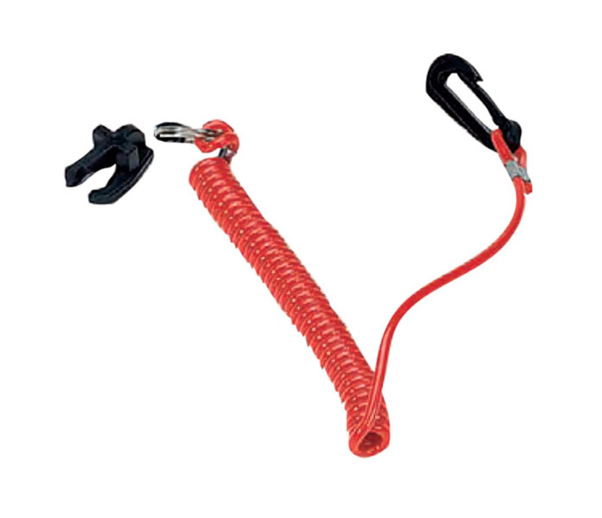 Clip Seguridad Hombre al Agua OMC-Johnson-Evinrude con cordon