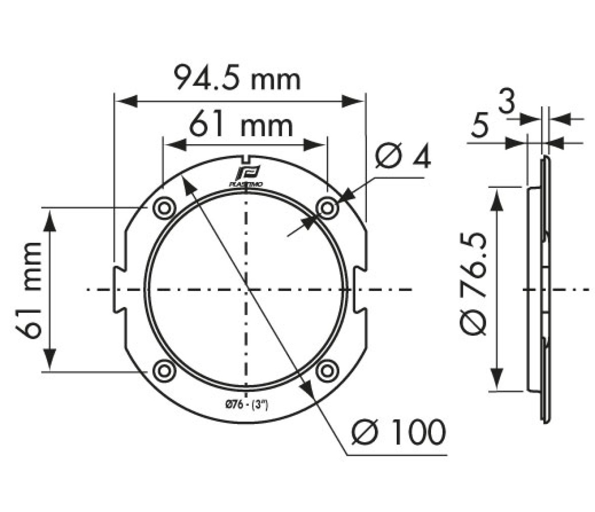 Nuova Rade Collarin 5MM