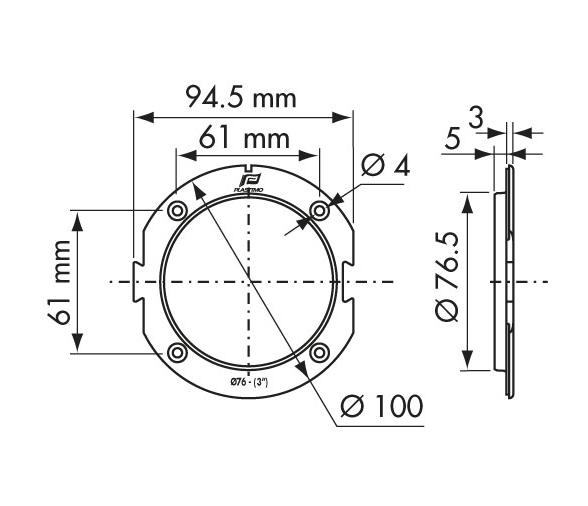 Nuova Rade Collarin 5MM