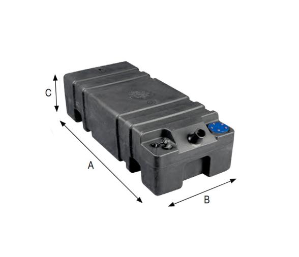 Nuova Rade Deposito Sogliola 38 sin tapon cierre 45 grados