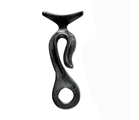 Nuova Rade Gancho defensas 6mm negro