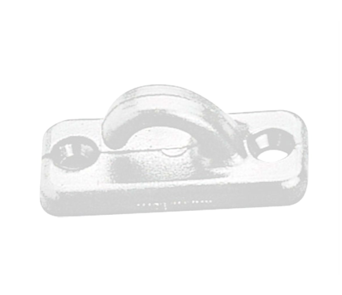 Nuova Rade Gancho Nylon Cerrado Blanco 40 x 18 mm