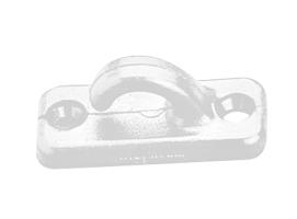 Nuova Rade Gancho Nylon Cerrado Blanco 40 x 18 mm