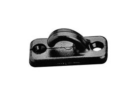 Nuova Rade Hook closed Black Nylon 40 x 18 mm