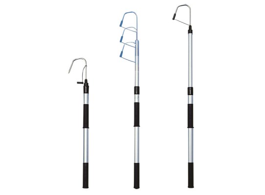 Nuova Rade Gancho Pesca Telescopico aluminio 80-120.5cm