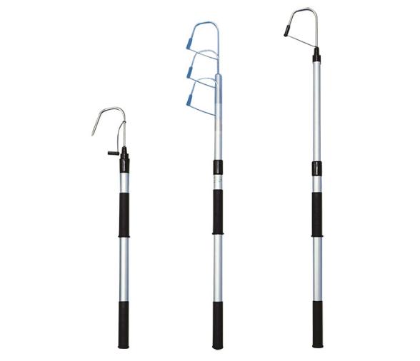 Nuova Rade Gancho Pesca Telescopico aluminio 80-120.5cm