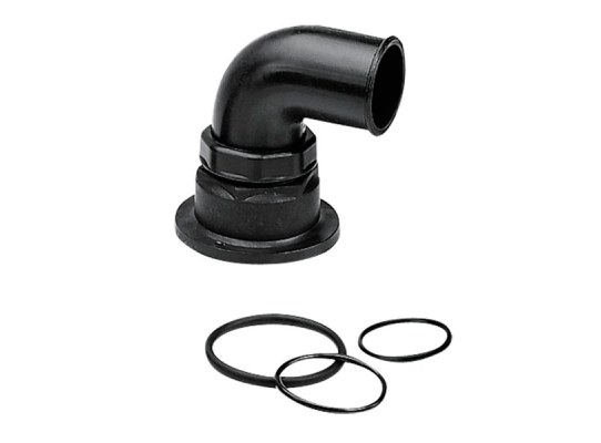 Nuova Rade Kit Conector Acodado 50 mm 90º Ercole - Sogliola