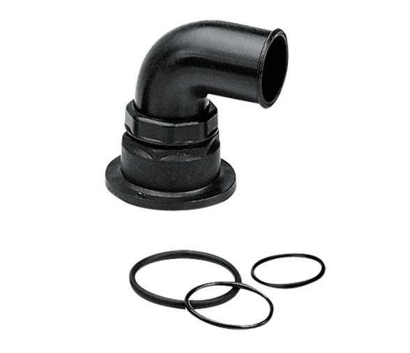 Nuova Rade Kit Conector Acodado 50 mm 90º Ercole - Sogliola