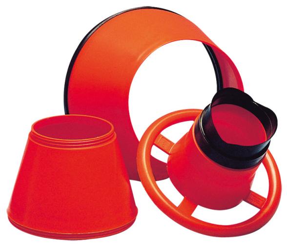 Nuova Rade Mirafondos Naranja Batiscopio Desmontable Aquascope