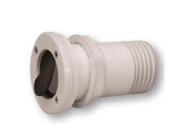 Nuova Rade Thru-Hull hose barb straight 50mm