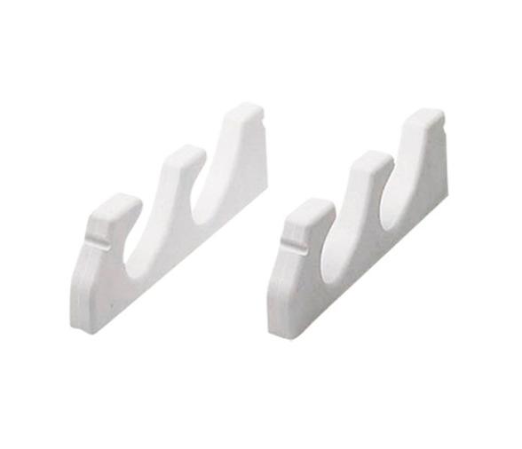 Nuova Rade Portacañas Cañero Blanco 2 Cañas Horizontal