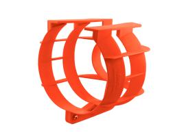 Propeller Guard, for 25-35 HP, Plastic, Ø29cm, Orange