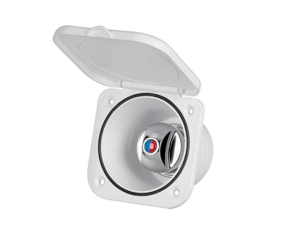 Nuova Rade Registro grifo con tapa agua fria caliente