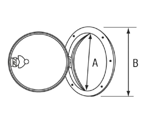 Nuova Rade Registro inspeccion junta torica