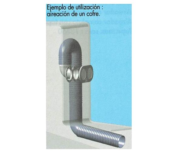 Nuova Rade Rejilla doble ventilacion redonda