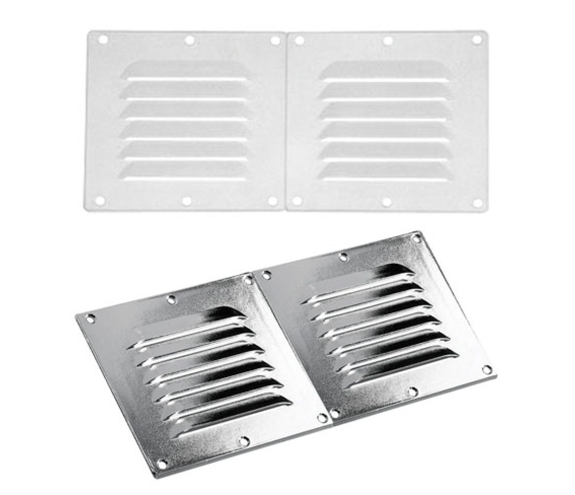 Nuova Rade Rejilla ventilacion doble rectangular desmontable