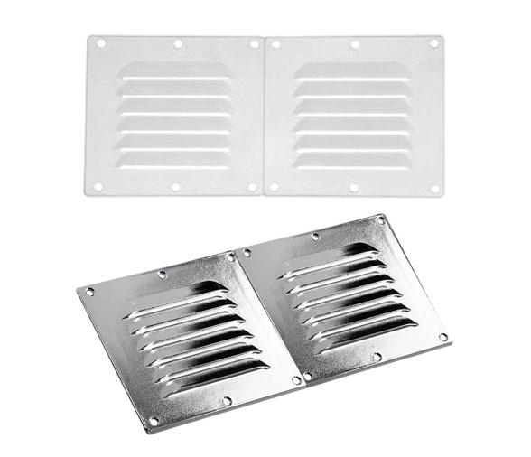 Nuova Rade Rejilla ventilacion doble rectangular desmontable