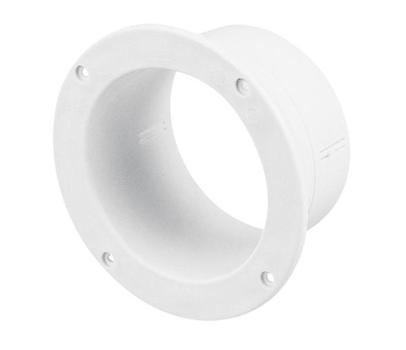 Nuova Rade Soporte recto para tubo ventilacion y aireacion