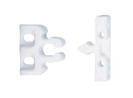 Nuova Rade sujeta puertas blanco