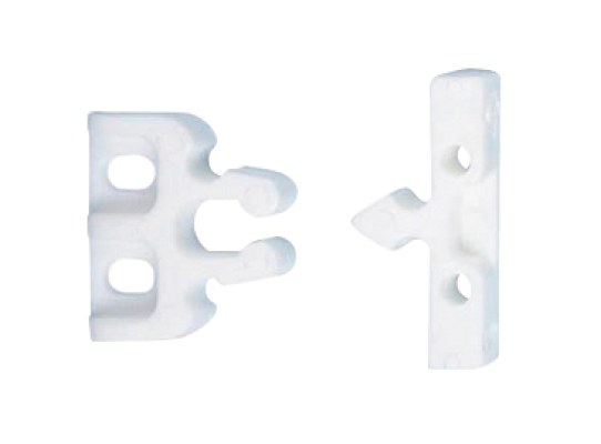 Nuova Rade White Door fastener