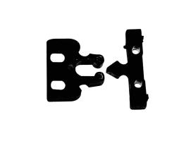 Nuova Rade sujeta puertas negro