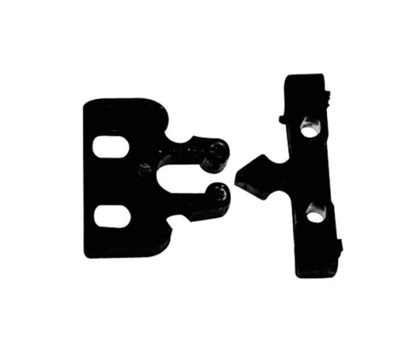 Nuova Rade sujeta puertas negro