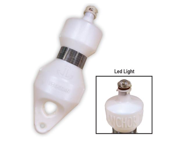 Nuova Rade Boya de Fondeo con Luz LED y Cinta Reflectante